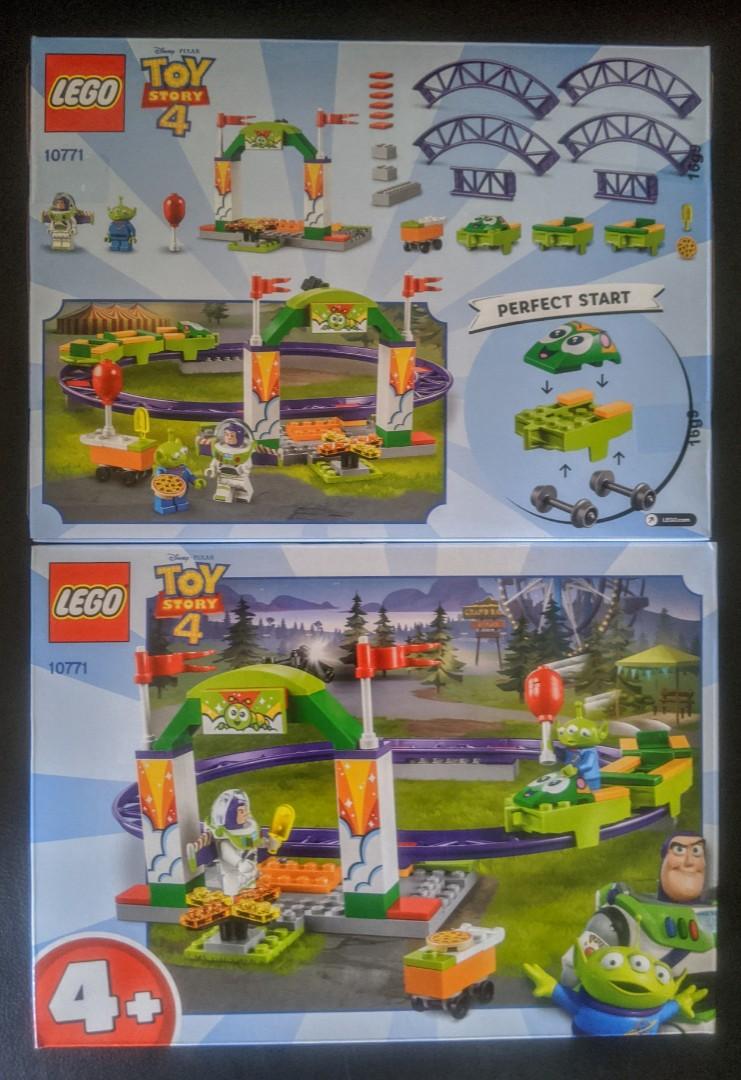 Lego | Disney Pixar'S Toy Story 4 Carnival Thrill Coaster 10771 Building  Kit 2019 (98 Pcs), Hobbies & Toys, Toys & Games On Carousell