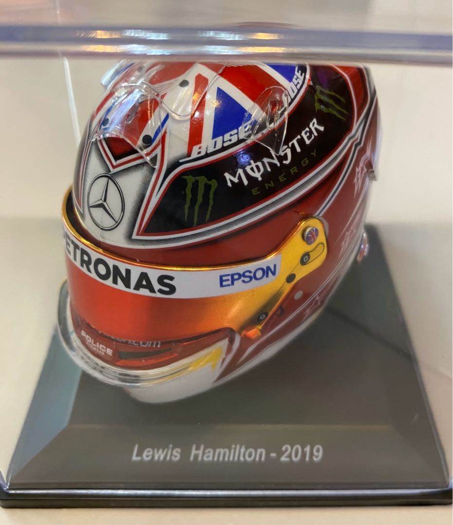 Lewis hamilton mini helmet 2019 discount