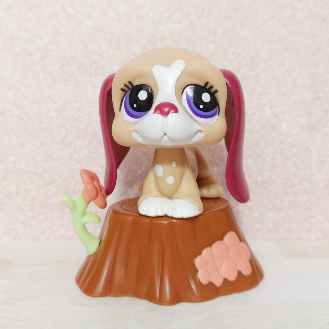 Littlest Pet Shop lps ULTRA RARE Basset Hound dog