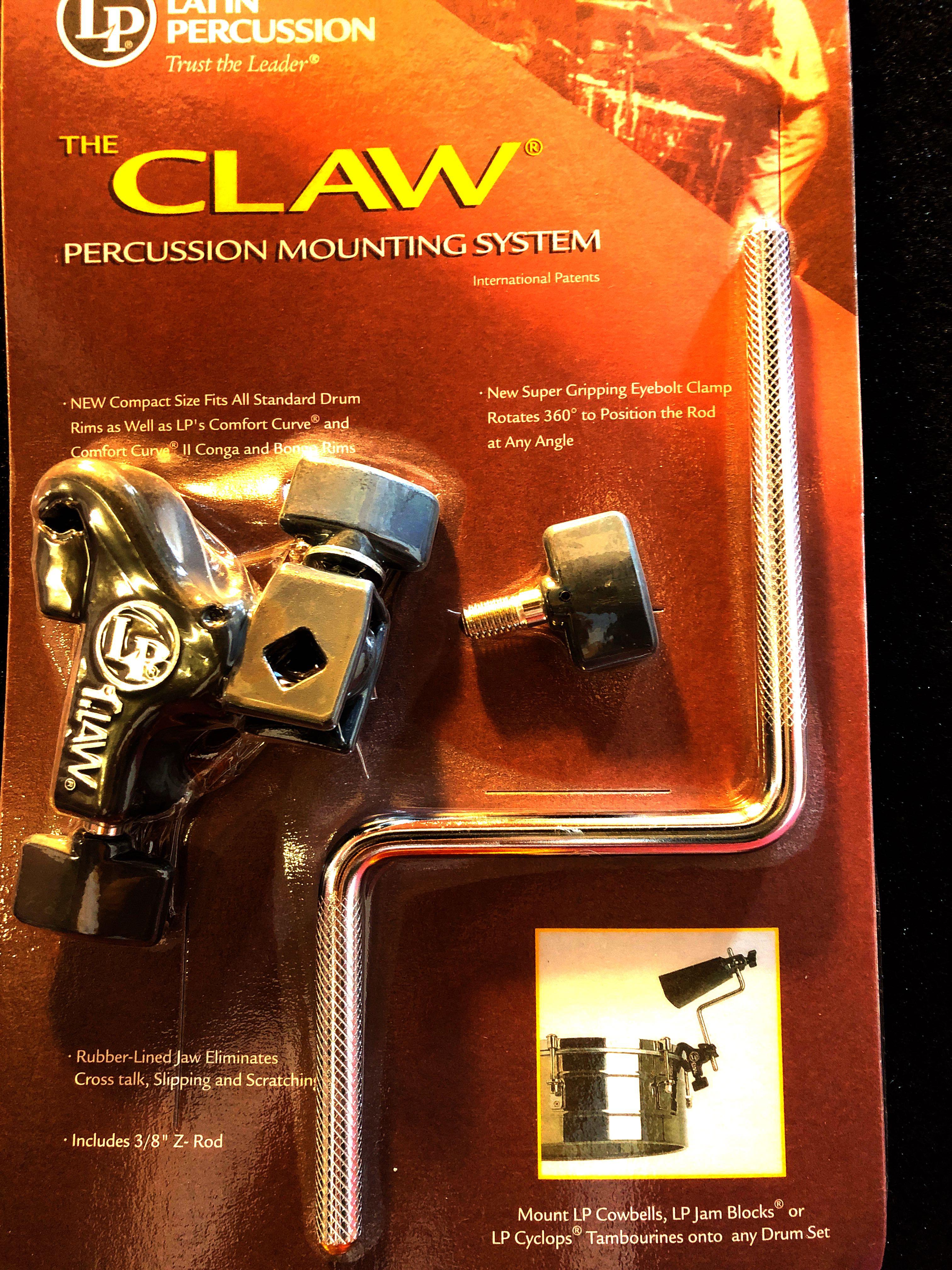 LP Percussion Cow Bell /Tambourines/ Cyclops Claw LP592B, Hobbies