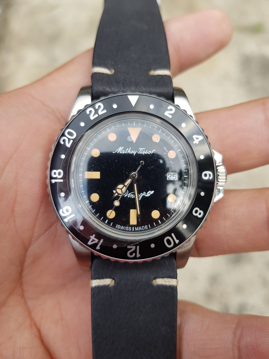 mathey tissot vintage rolly