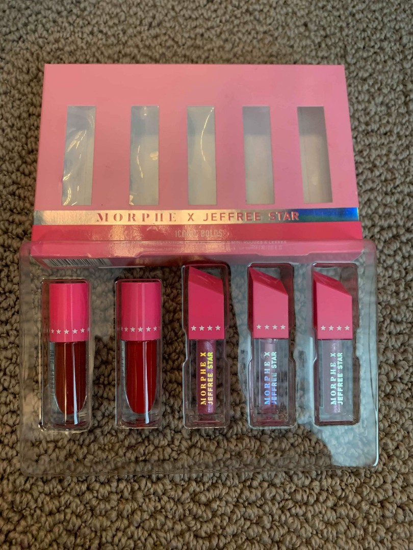 Morphe X Jeffree Star Iconic Bolds Health Beauty Makeup On Carousell