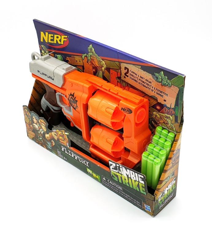 nerf gun zombie strike flipfury