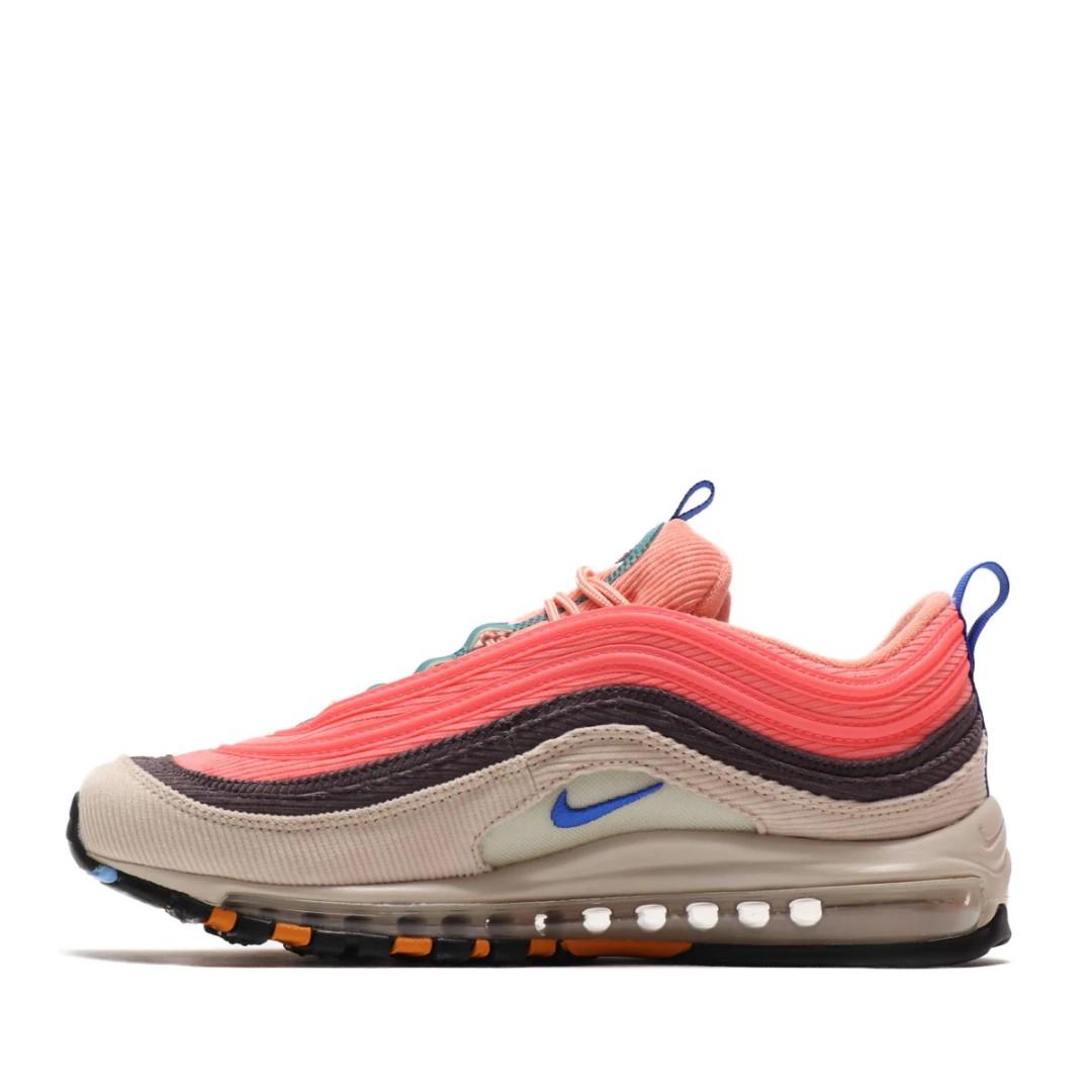 Nike Air Max 97 Pink Corduroy, Men's Fashion, Footwear, Sneakers