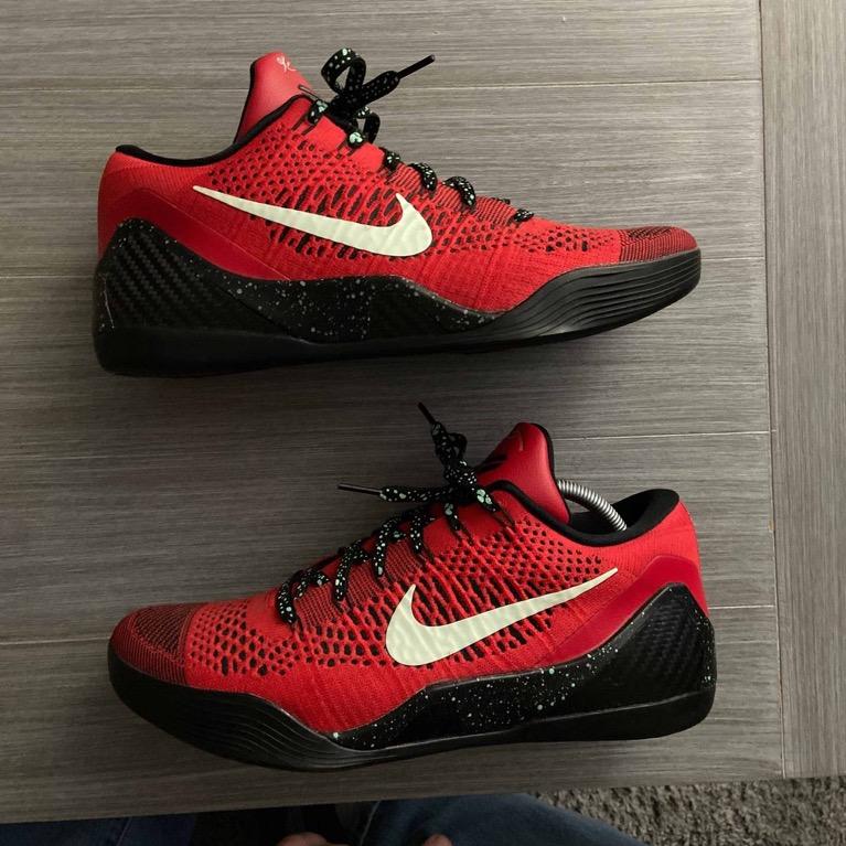 kobe 9 low red