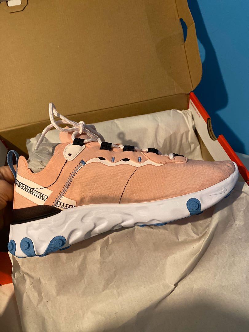 nike react element 55 coral
