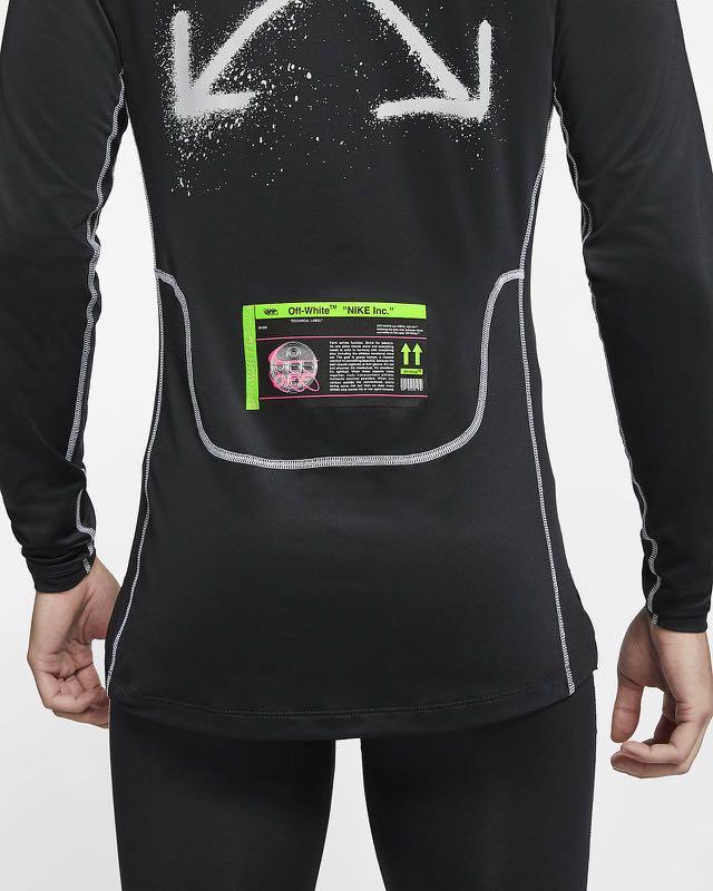 Off white nike long deals sleeve