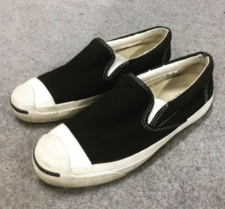 converse beams slip on