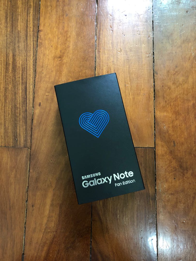 Samsung Galaxy Note Fan Edition Blue Coral On Carousell