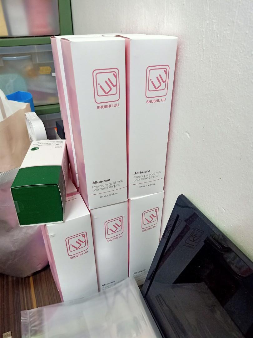 KOREA SHUSHU UU All-In-One Premium Goat Milk Oriental Shampoo 500ml ...