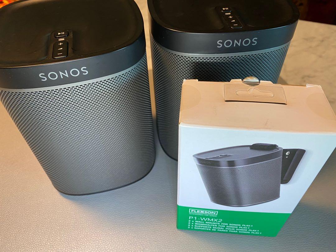 sonos play 1 x 2
