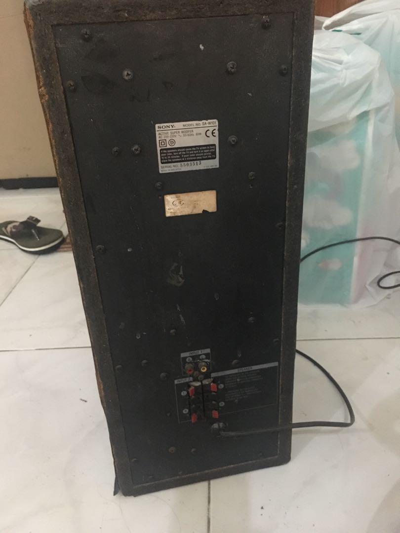 Sony Active subwoofer for sale, Audio, Soundbars, Speakers & Amplifiers