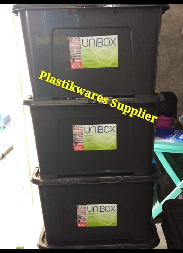 Storage box 100l (Category: Shelves, Cabinets & Racks) located in Antipolo. Submitted by luijae (Listing ID 276604753, Image 1). Description: Brand new.