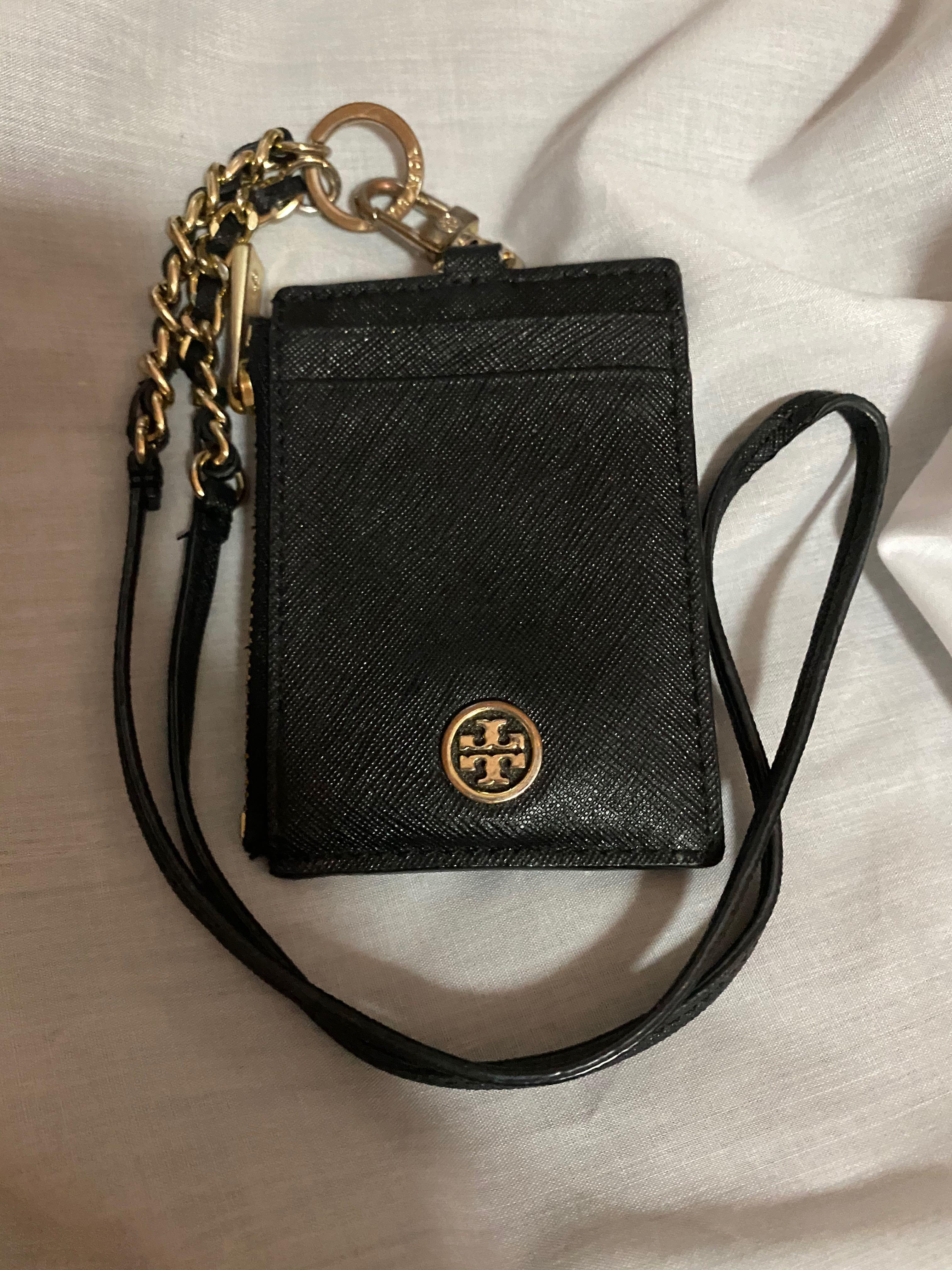 Tory Burch Lanyard Card Holder, Luxury, Bags & Wallets on Carousell