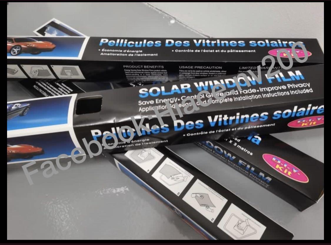DIY Solar Film Tint / Tinted Window Solar Film / WindShield Film