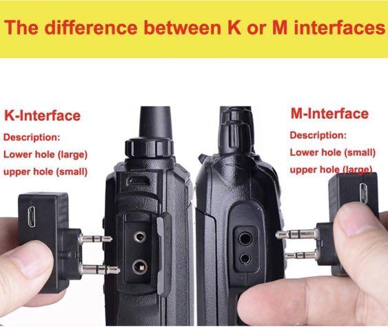 Adaptador De Auriculares Para Radio Kenwood A 3.5 Mm | Con PTT, Compatible Con Baofeng, Quansheng | Para Actividades Al Aire Libre