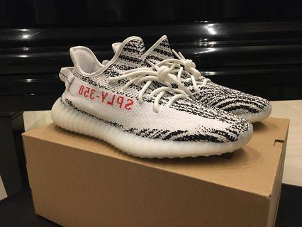 CONSIGNED AT COP GARDEN MAKATI  BNDS SIZE 11.5US ADIDAS YEEZY 350 V2 ZEBRA