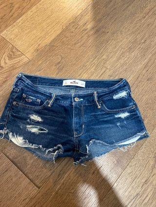 Hollister denim shorts