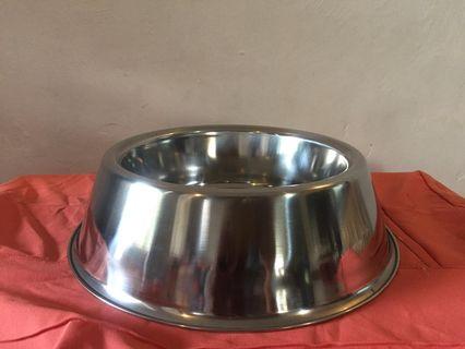 Pet food stainless Bowl 24cm