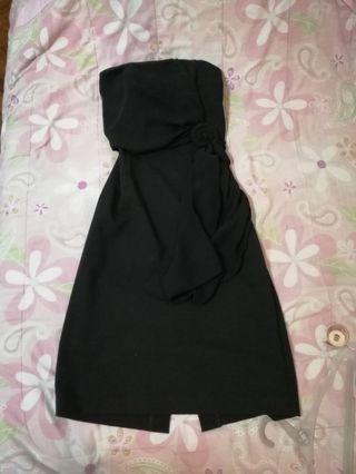 Cinderella Tube Formal Black Gown XL