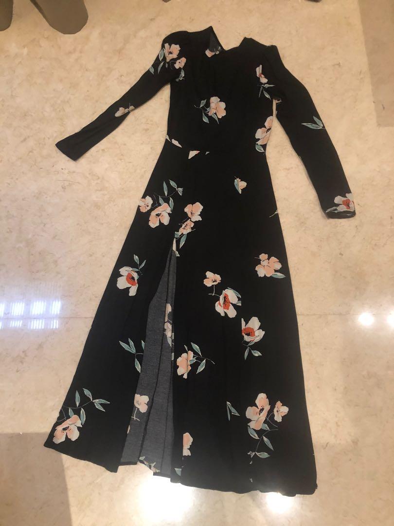 Reformation floral top vanessa dress