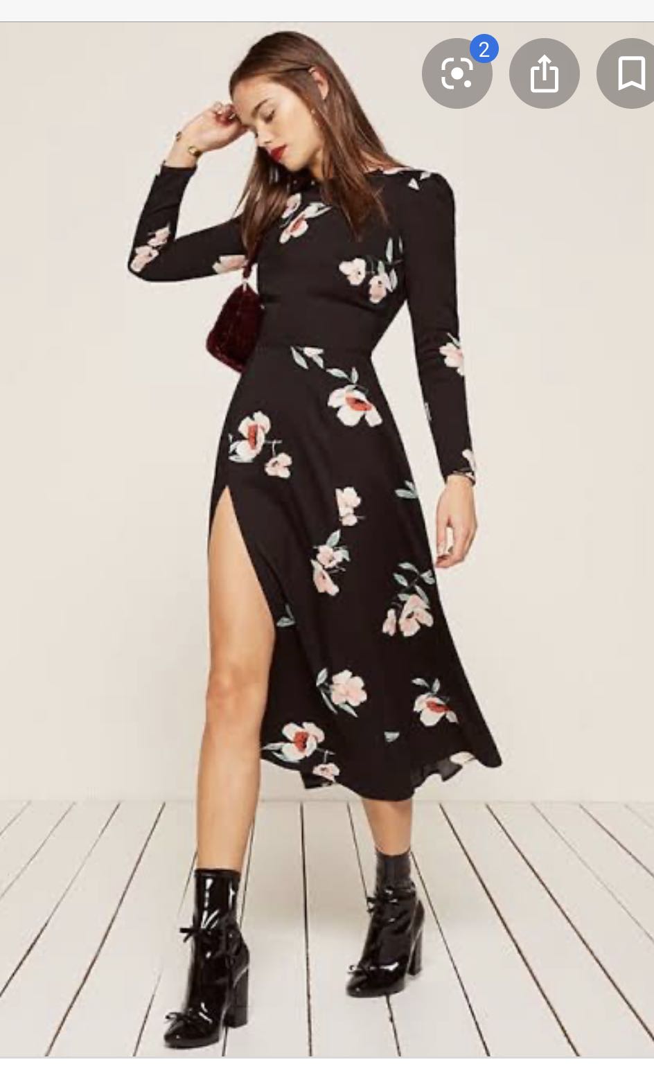 Floral vanessa dress reformation online