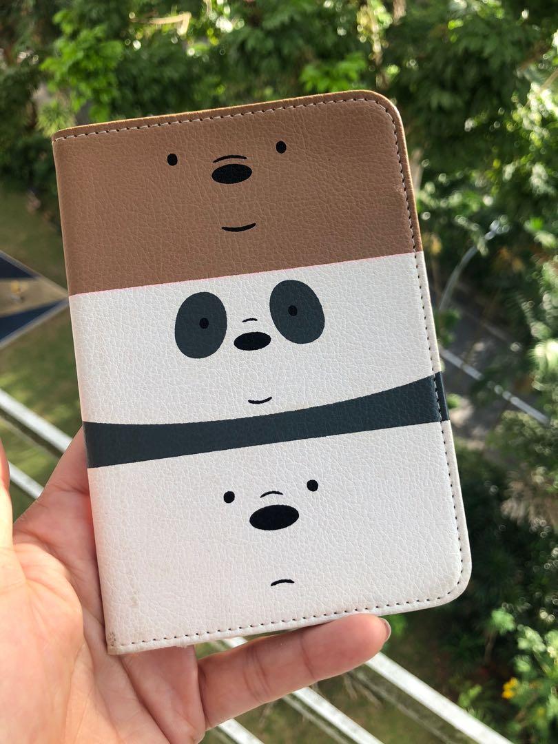 Authentic We Bare Bears Passport cover, Women's Fashion, Bags & Wallets ...