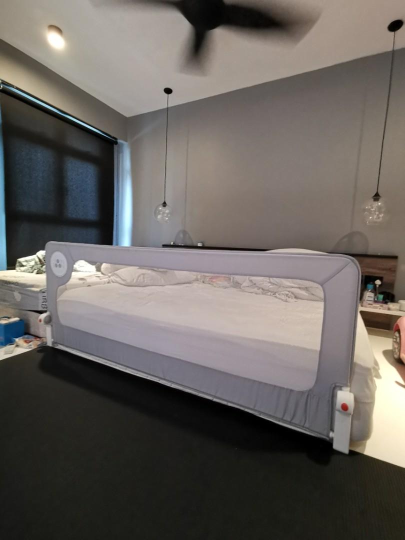 Baby Toddler Bed Guard Bed Fence Furniture Beds Mattresses On Carousell