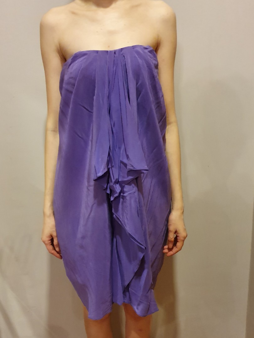 bcbg lilac dress