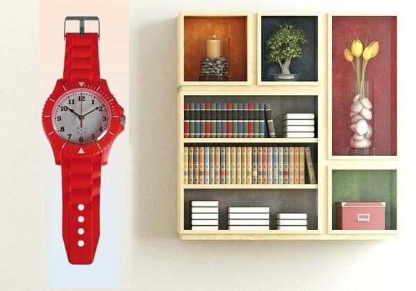 Color Block Wall Clock | Laque.Vn