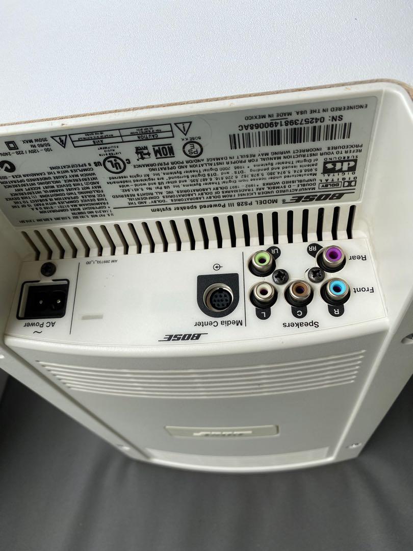 Bose lifestyle hotsell v20 subwoofer
