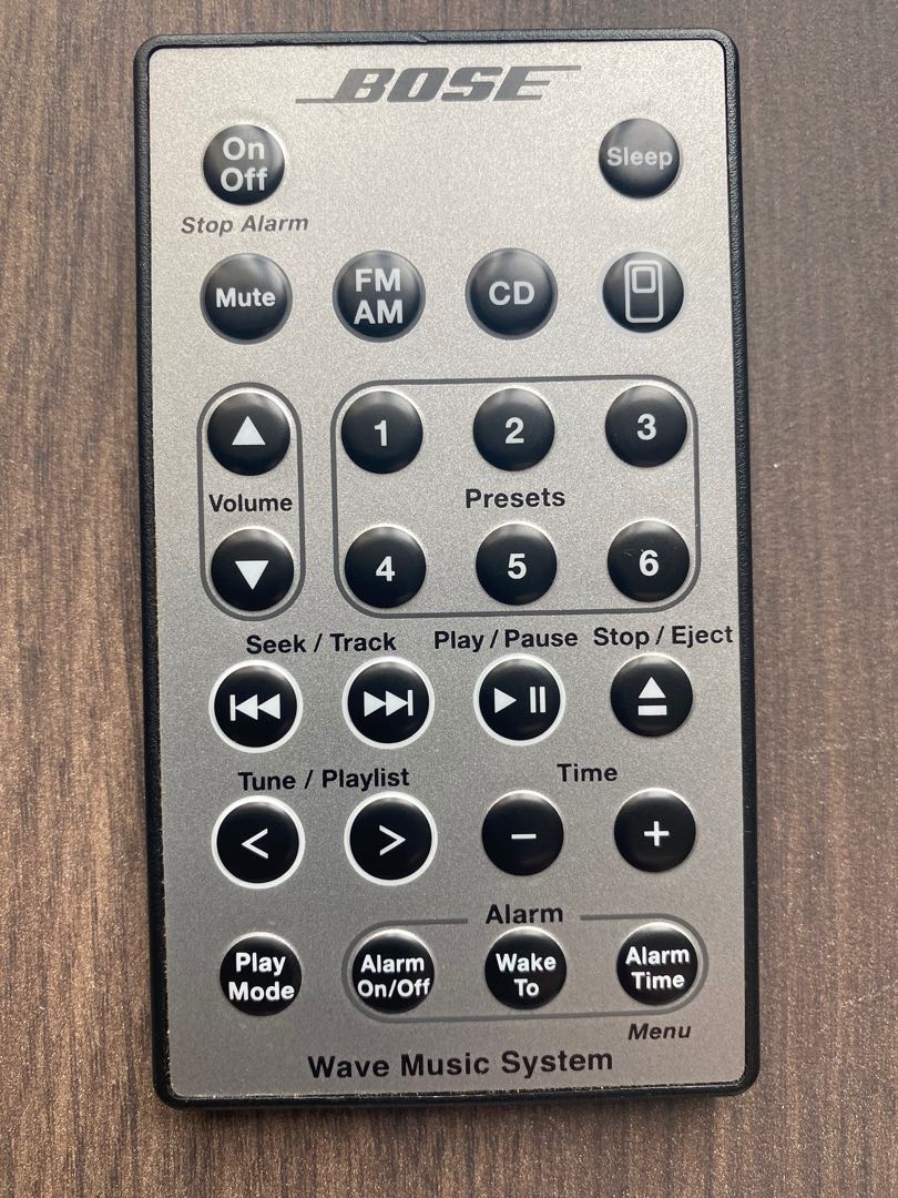 wave music system remote