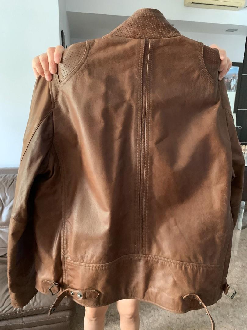 Brown Kangaroo Leather Jacket