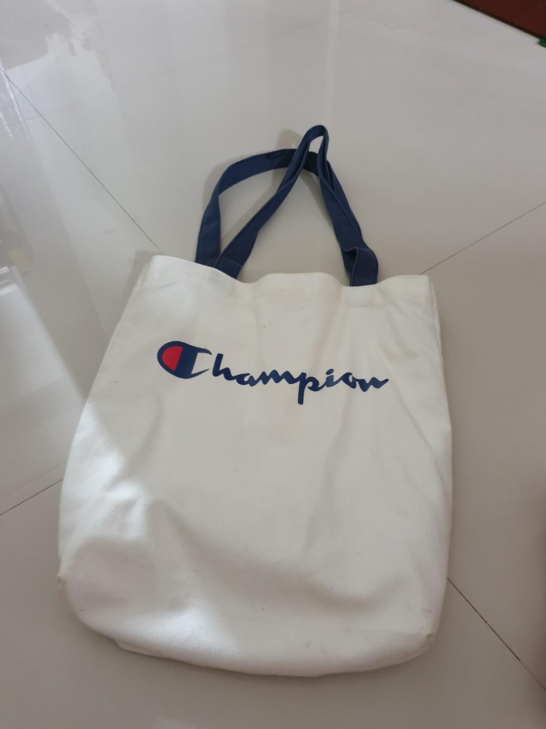 Champion tote bag womens silver clearance