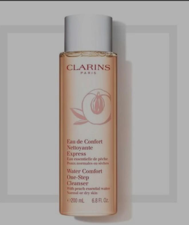 clarins peach one step cleanser