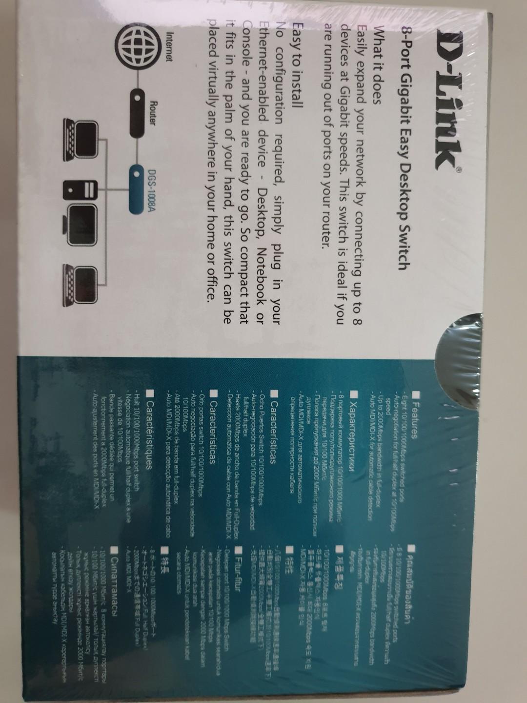 DLink switch (Category: Nintendo) located in Singapore. Submitted by skyline168 (Listing ID 276917945, Image 2). Description: .