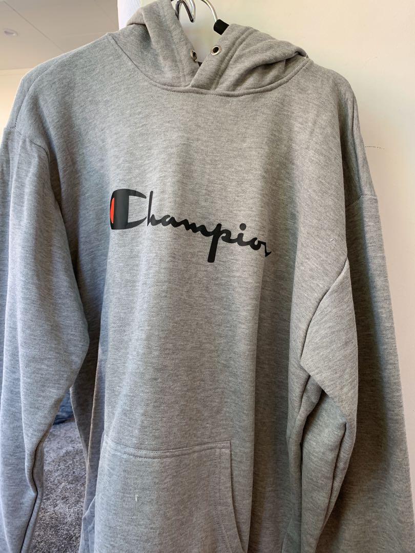 Fake champion jumper Women s Fashion Clothes on Carousell