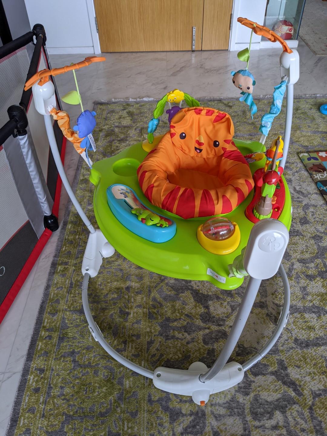 fisher price roarin rainforest jumperoo