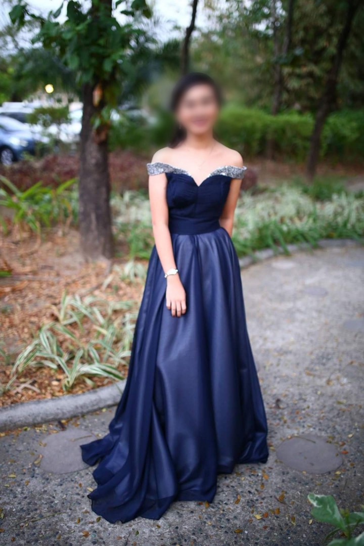 FOR RENT SALE Blue GOWN FOR DEBUT BALL Women s Fashion Dresses
