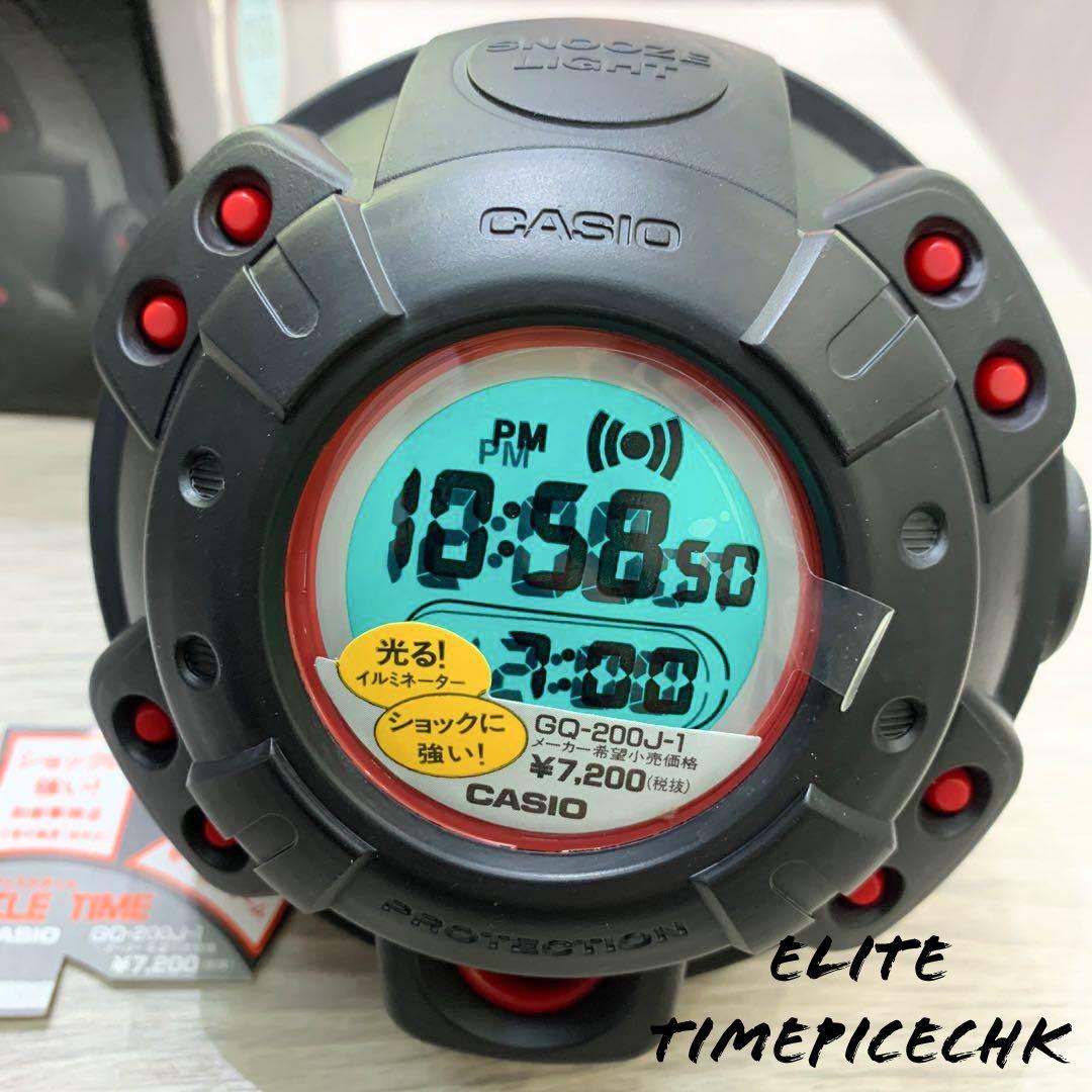 希少 CASIO カシオ MUSCLE TIME マッスルタイム GQ-200 CLOCK G-SHOCK 