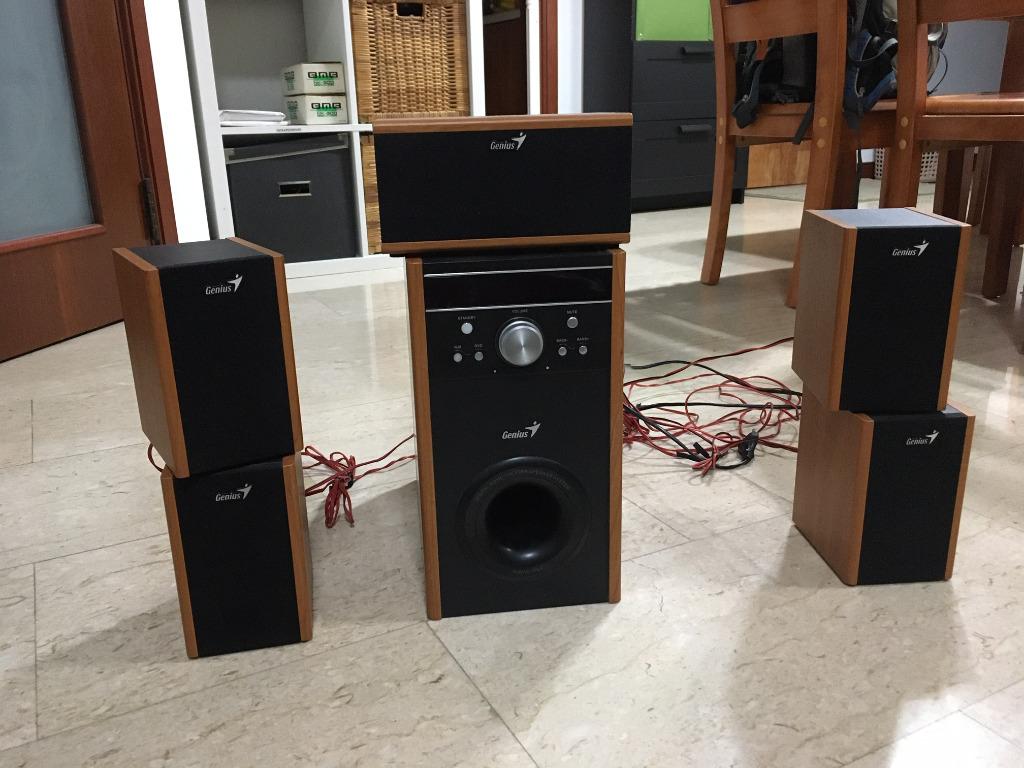 Genius surround sound system 5.1 discount