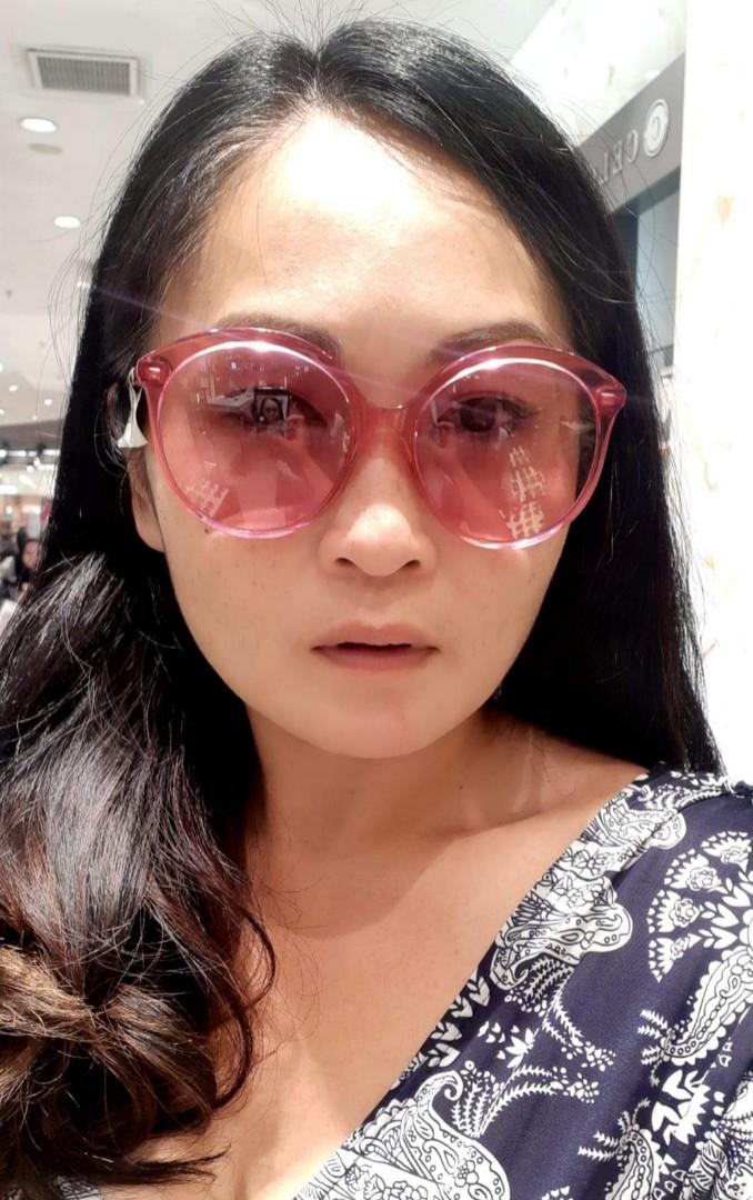 Gucci pink round sunglasses online