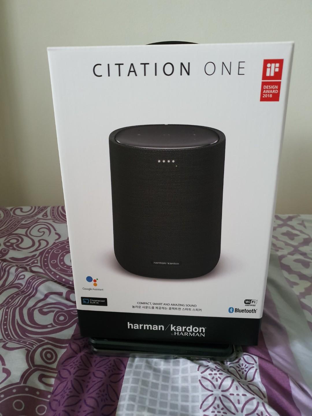 Harman/Kardon Citation One Speaker, Electronics, Audio on