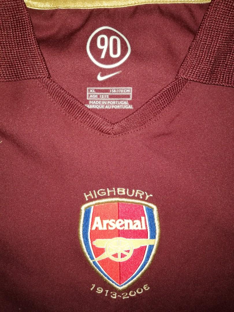 starjersey Henry Arsenal Jersey 2005-2006 Home Kit M