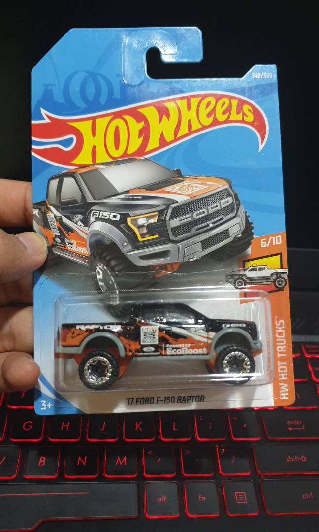Hot Wheels 17 Ford F 150 Raptor Toys Games Diecast Toy Vehicles On Carousell