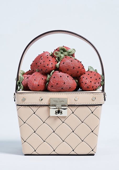 Kate spade strawberry picnic basket bag Clearance