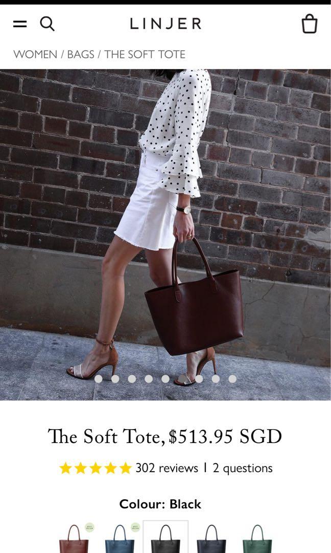 Linjer tote bag review cheap