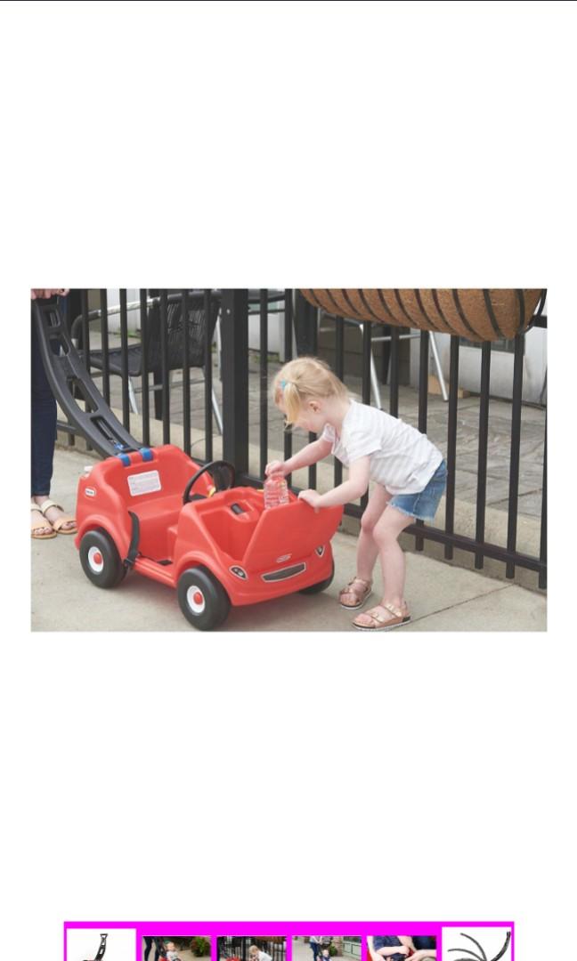 little tikes pull along car