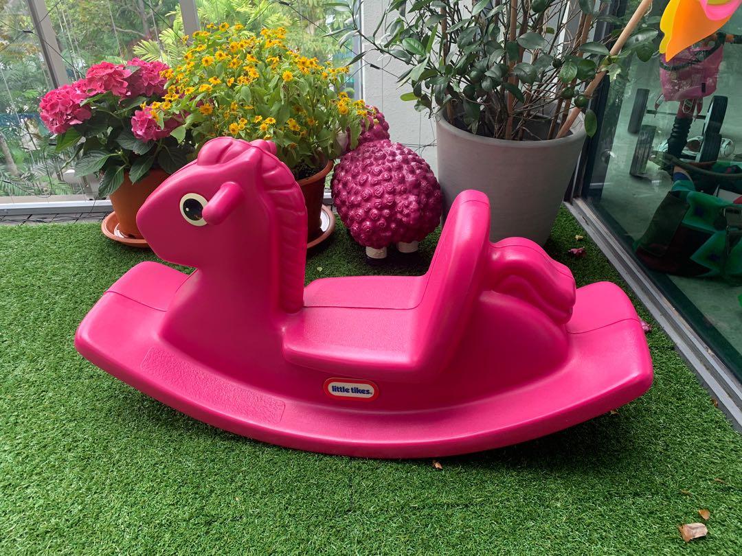 little tikes rocking horse magenta
