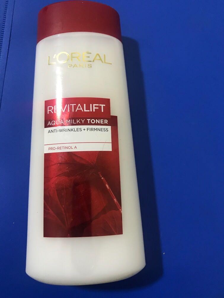loreal milky toner